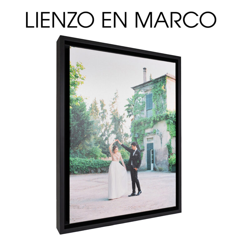 LIENZO EN MARCO